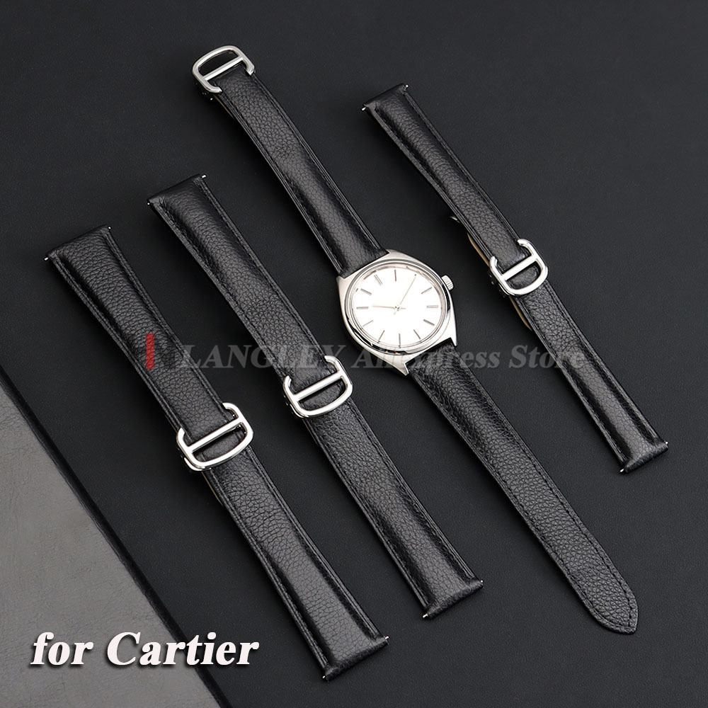 Women'S Accessories Cartier - Pasek do zegarka z prawdziwej skóry