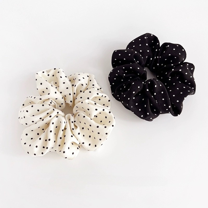 Scrunchie Satin Set - 2 szt./zestaw Eleganckie gumki do włosów
