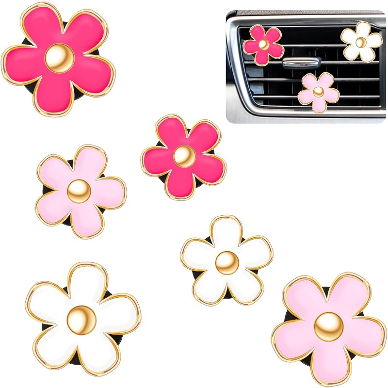 Women Accessories Outlet - 6 SZT. Klipsy do kratki wentylacyjnej