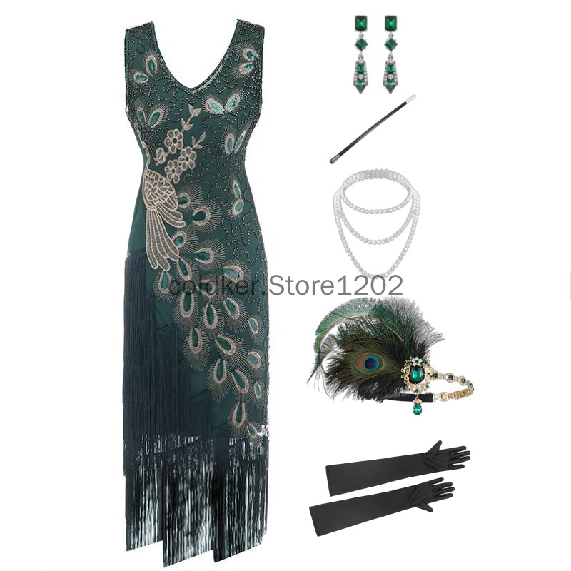 Women'S Accessories In The 1920S - Sukienka w stylu lat 20. z