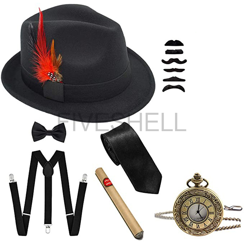Women'S Accessories In The 1920S - Męski gangsterski kostium z lat 1920.