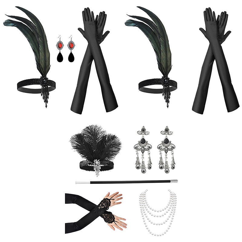 Women'S Accessories In The 1920S - Kostium Flapper z lat 20. na