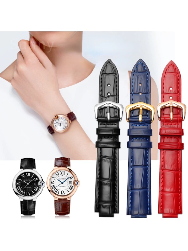 Women'S Accessories Cartier - Pasek do zegarka z prawdziwej skóry