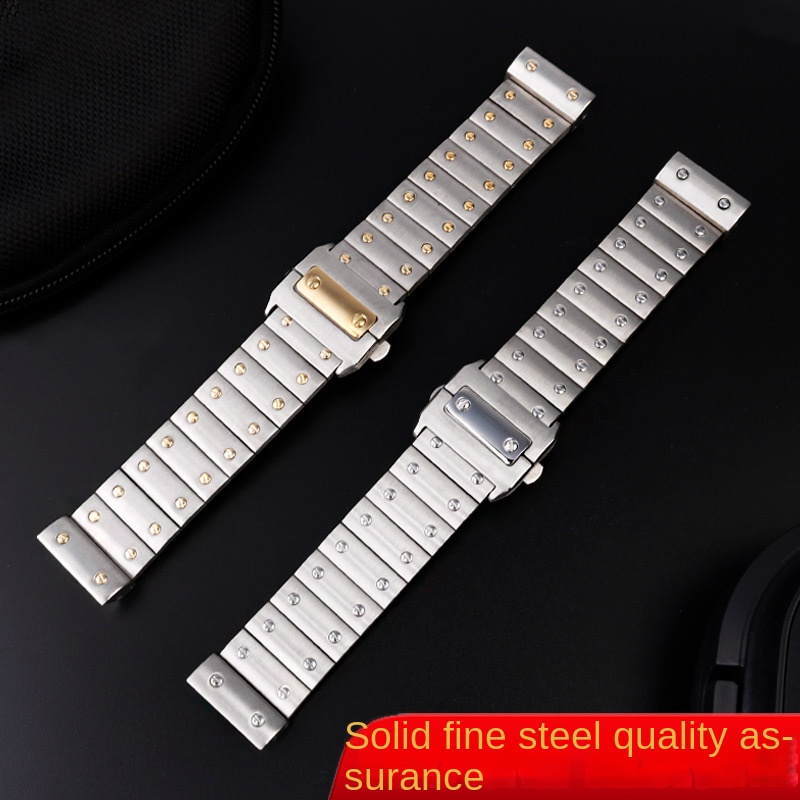 Women'S Accessories Cartier - Solidna bransoleta do zegarka ze stali