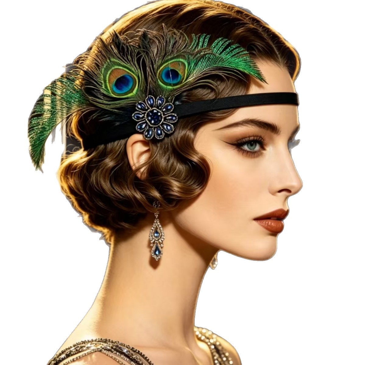Women'S Accessories In The 1920S - Opaska na głowę w stylu lat