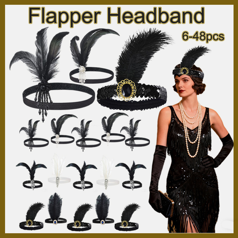 Women'S Accessories In The 1920S - 6-48 SZT. Opaska w stylu lat