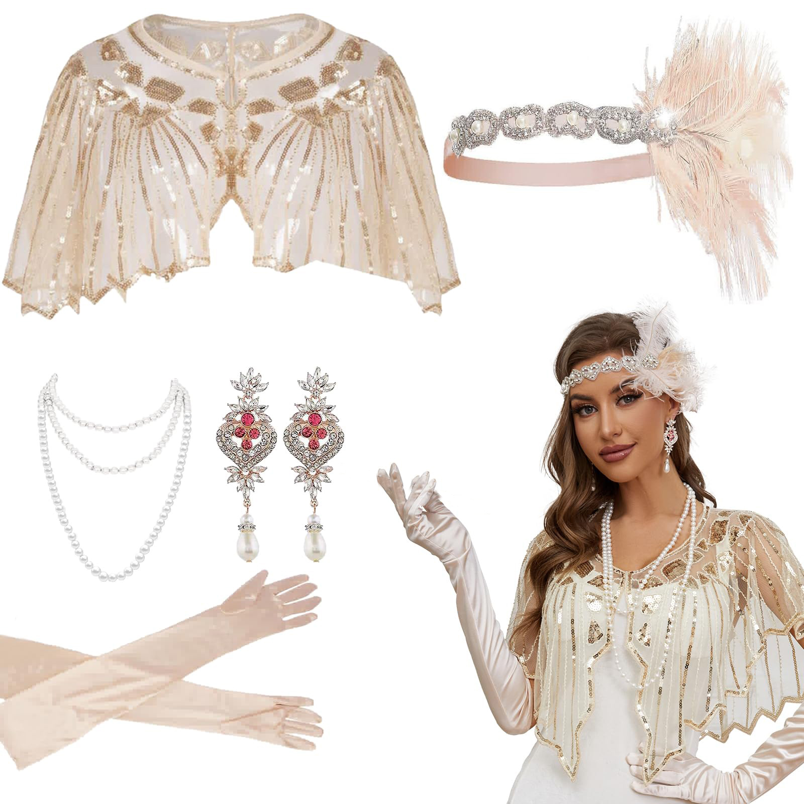 Women'S Accessories In The 1920S - Zestaw na wesele w stylu lat