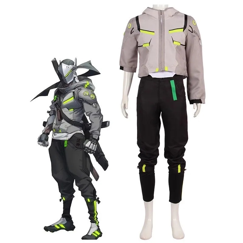 Women'S Accessories For Shoes - Kostiumy Cosplay Genji z gry RGD4