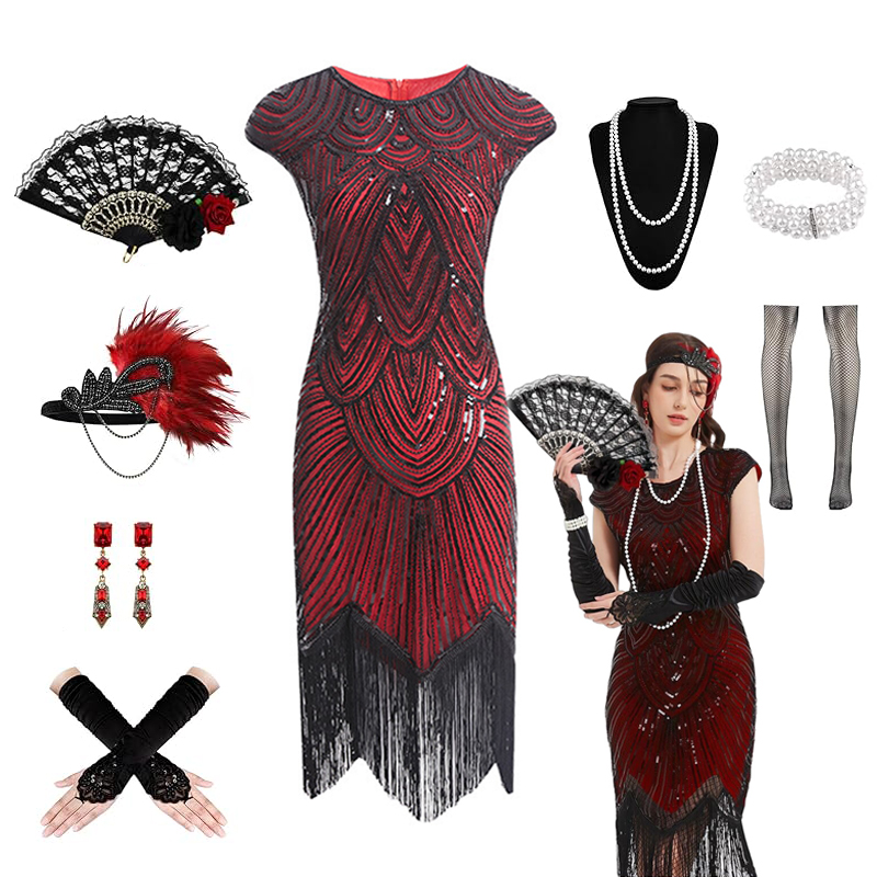 Women'S Accessories In The 1920S - Sukienki w stylu lat 20. dla