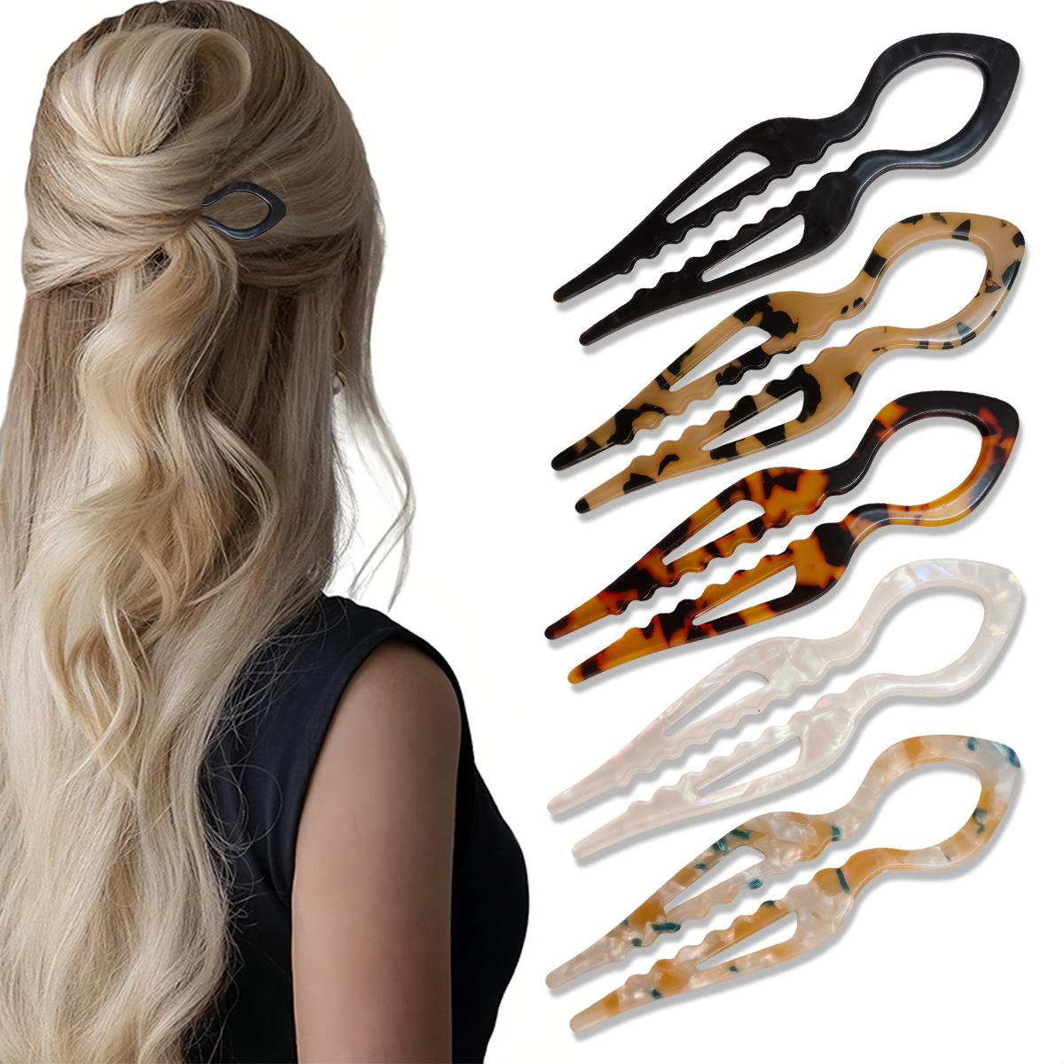Szpilki do włosów w kształcie  – Women Knight Accessories recenzja i cena