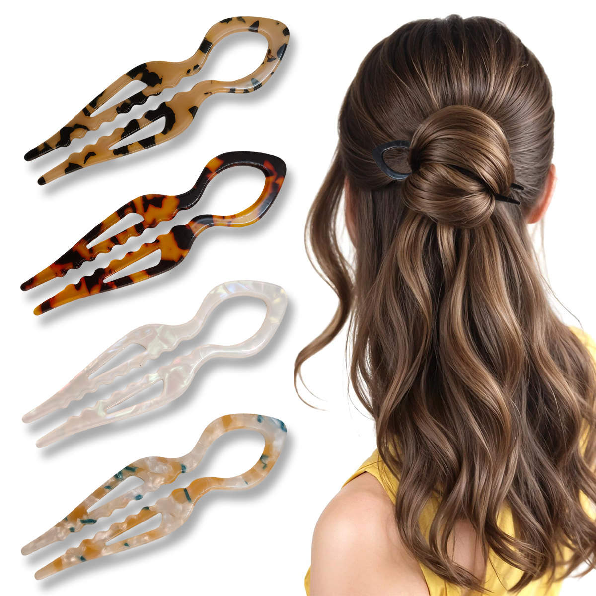 Szpilki do włosów w kształcie  – Women Knight Accessories recenzja i cena