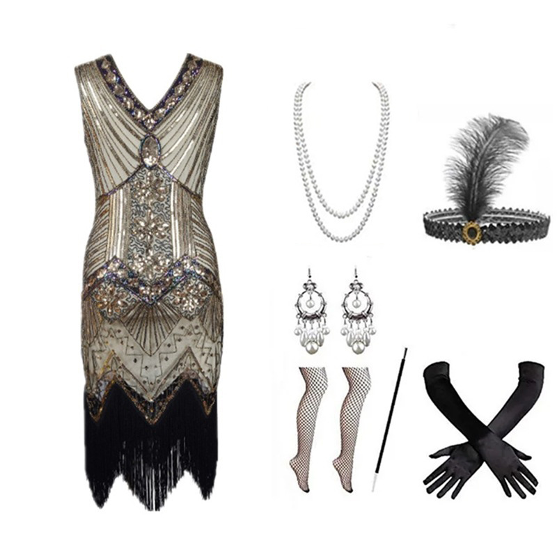 Damski zestaw sukienki w stylu – Women'S Accessories In The 1920S recenzja i cena