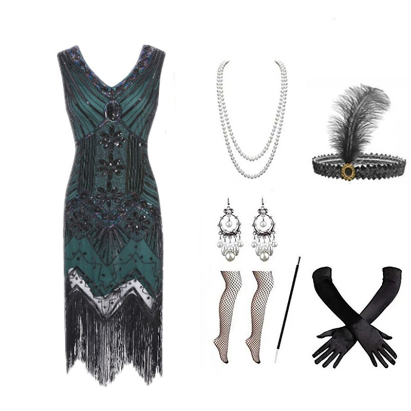 Damski zestaw sukienki w stylu – Women'S Accessories In The 1920S recenzja i cena