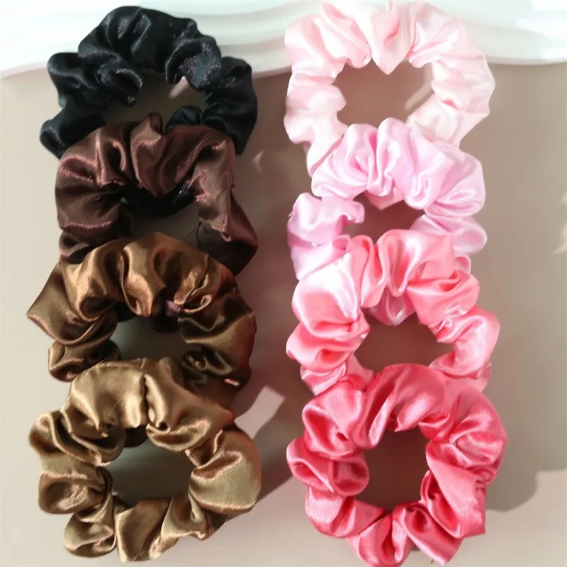Zestaw gumek do włosów, scrunc – Scrunchie Satin Set recenzja i cena