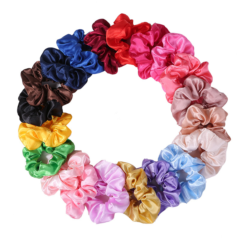 Zestaw gumek do włosów, scrunc – Scrunchie Satin Set recenzja i cena
