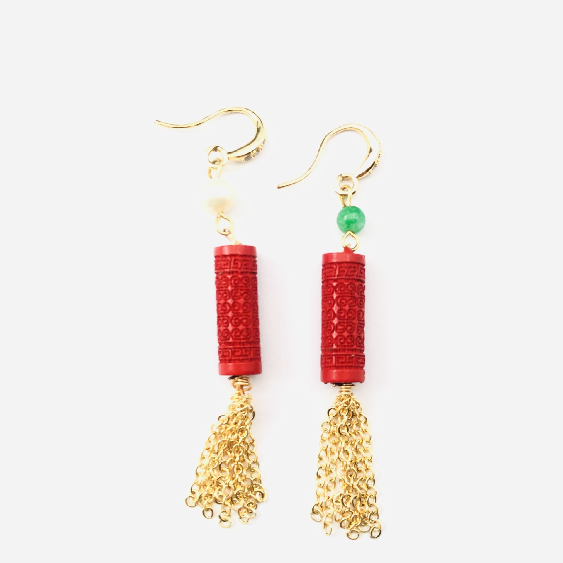 Kolczyki z cynobrem AB, orygin – Women'S Accessories Manufacturers recenzja i cena