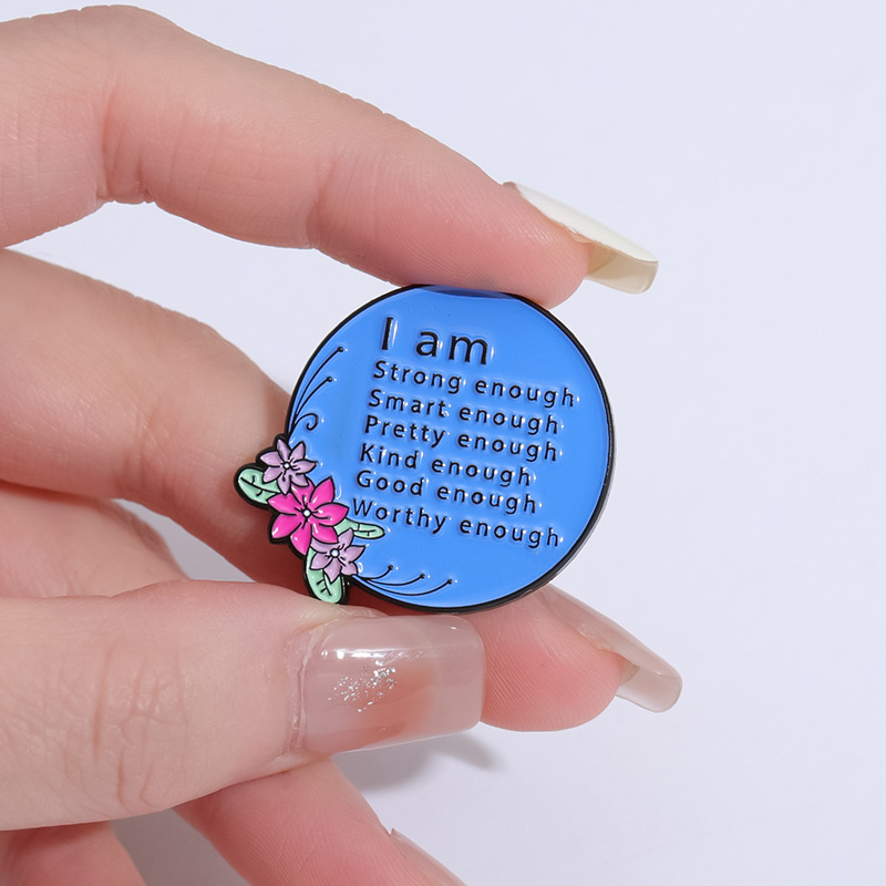 Emaliowane przypinki z inspiru – Women Accessories Quotes recenzja i cena