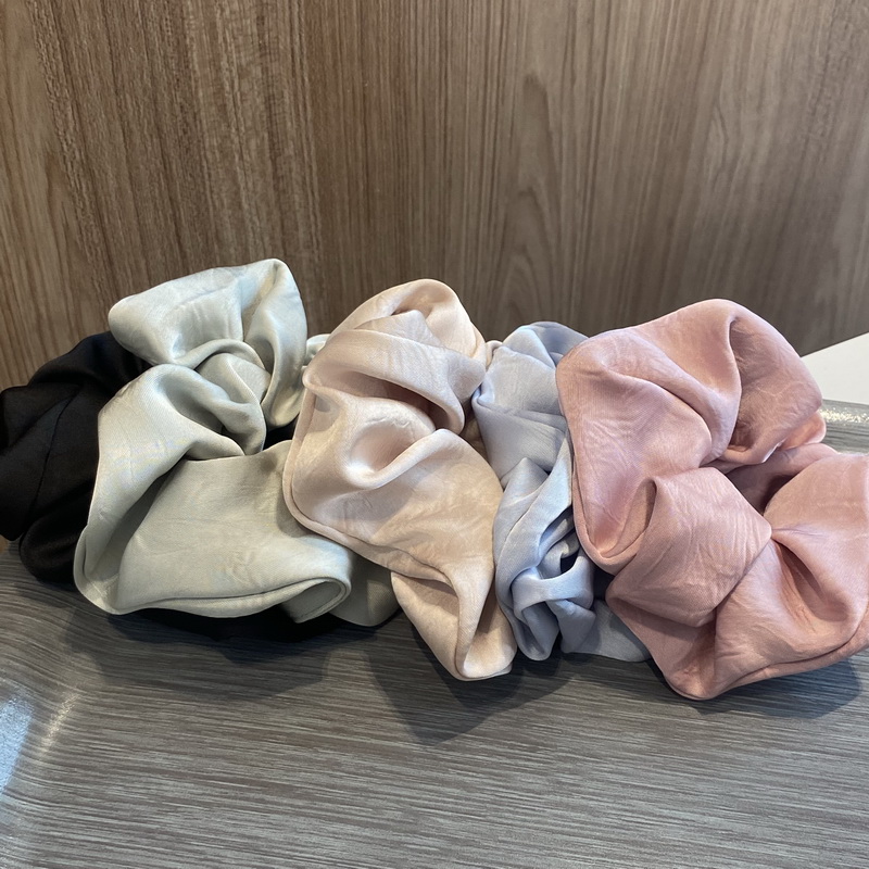 5 sztuk/zestaw modne jedwabne  – Scrunchie Satin Set recenzja i cena