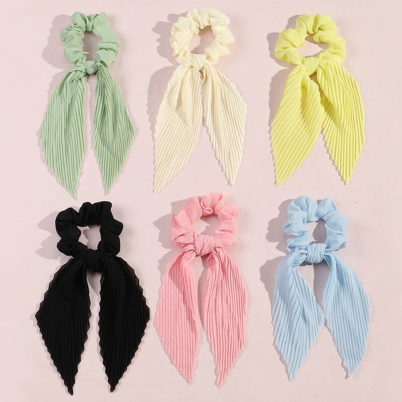 6 sztuk/zestaw Gumek do włosów – Scrunchie Satin Set recenzja i cena
