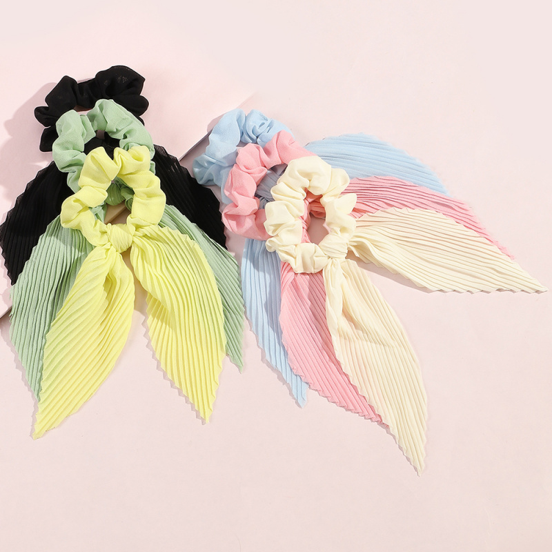 6 sztuk/zestaw Gumek do włosów – Scrunchie Satin Set recenzja i cena