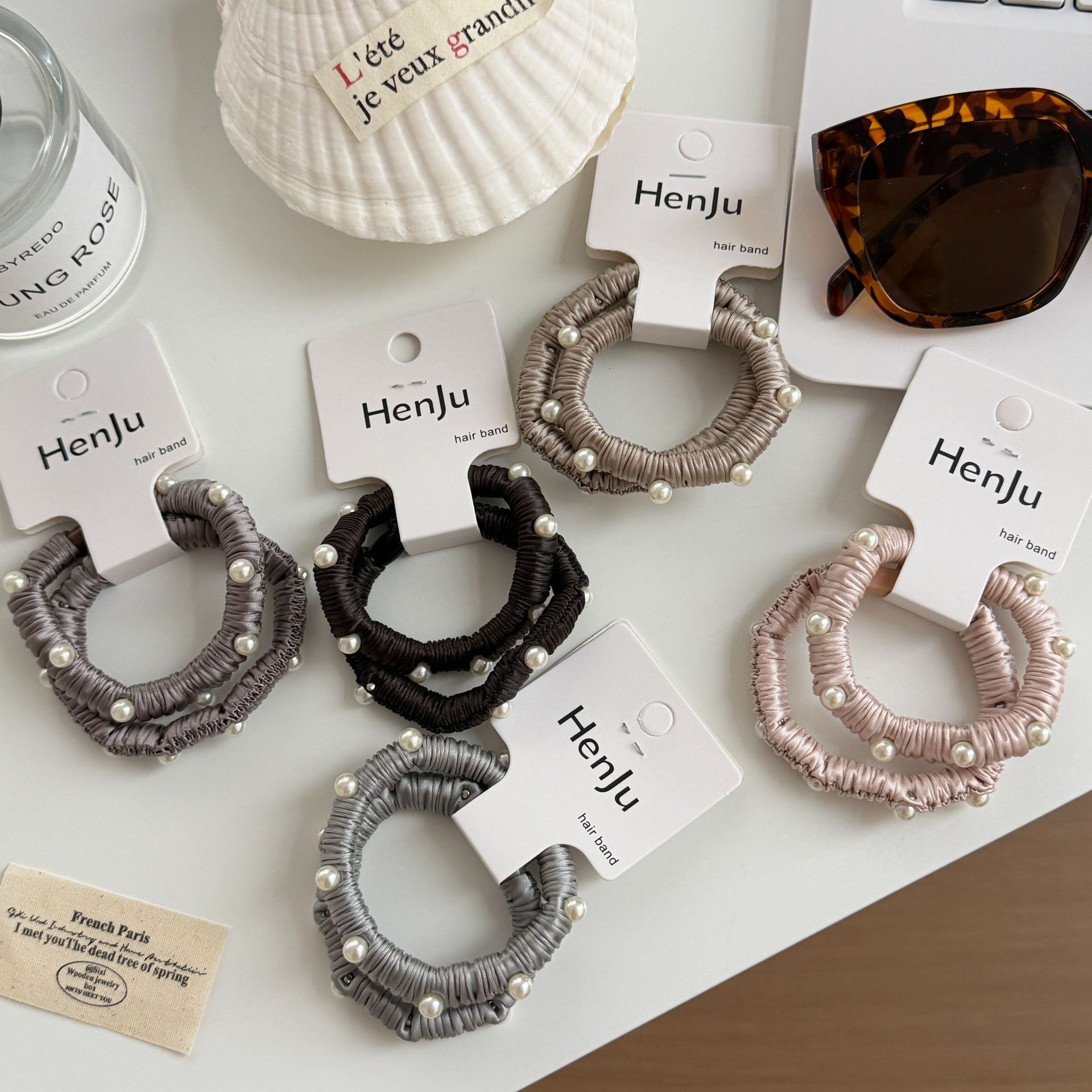 Satynowe gumki do włosów, zest – Scrunchie Satin Set recenzja i cena