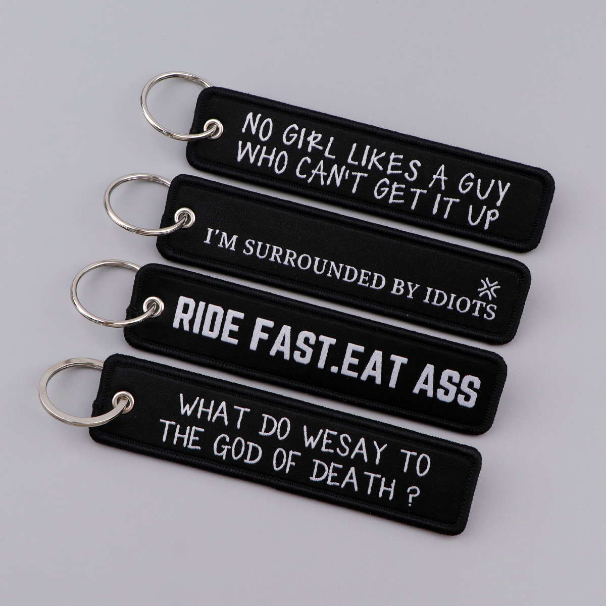 Ostrzegawcze cytaty, haftowane – Women Accessories Quotes recenzja i cena