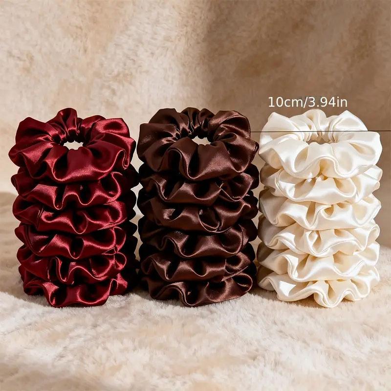 Nowe 10 sztuk/zestaw Jednokolo – Scrunchie Satin Set recenzja i cena
