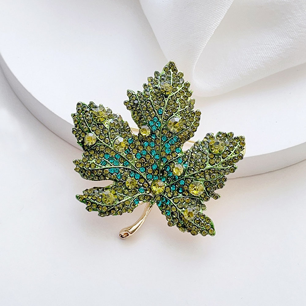 Luksusowa broszka z liściem kl – Women'S Accessories For Formal Wear recenzja i cena