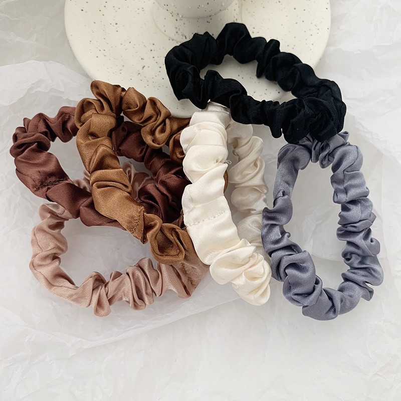 1 Zestaw Satynowe jedwabne gum – Scrunchie Satin Set recenzja i cena