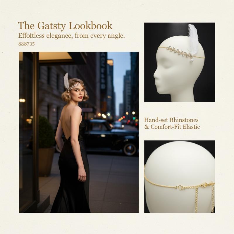Opaska na głowę w stylu lat 20 – Women'S Accessories In The 1920S recenzja i cena
