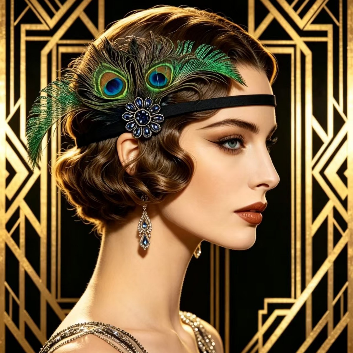 Opaska na głowę w stylu lat 20 – Women'S Accessories In The 1920S recenzja i cena