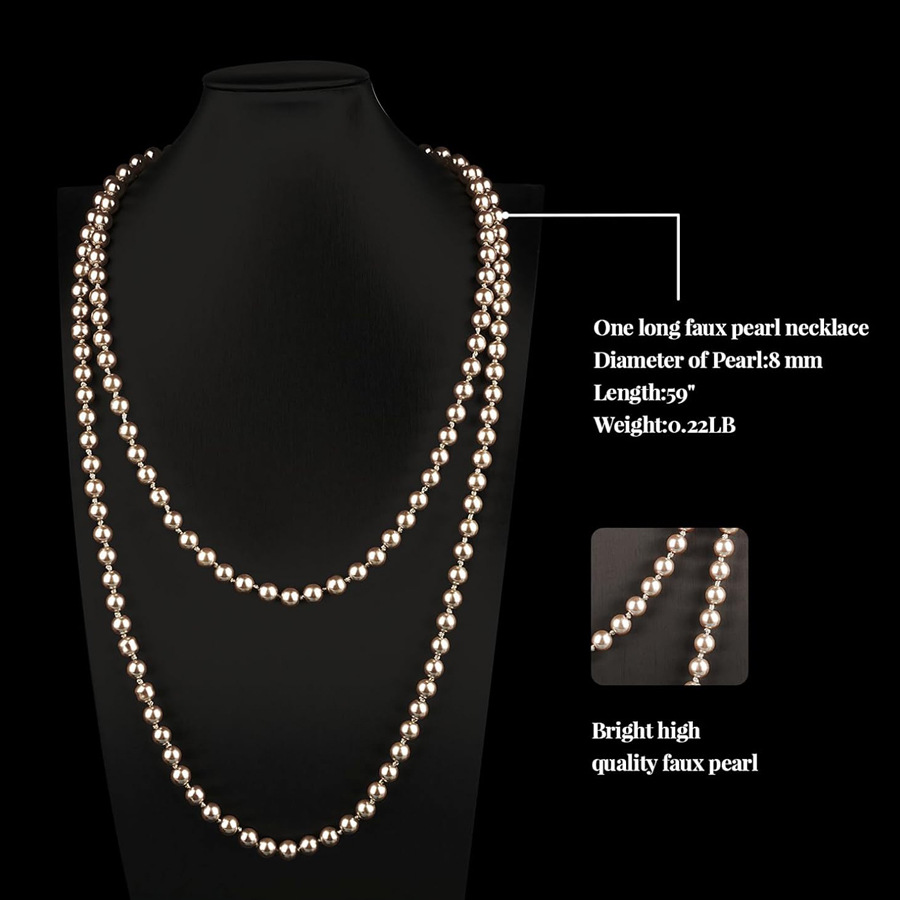 1920s Flapper Gatsby koktajl s – Women'S Accessories In The 1920S recenzja i cena