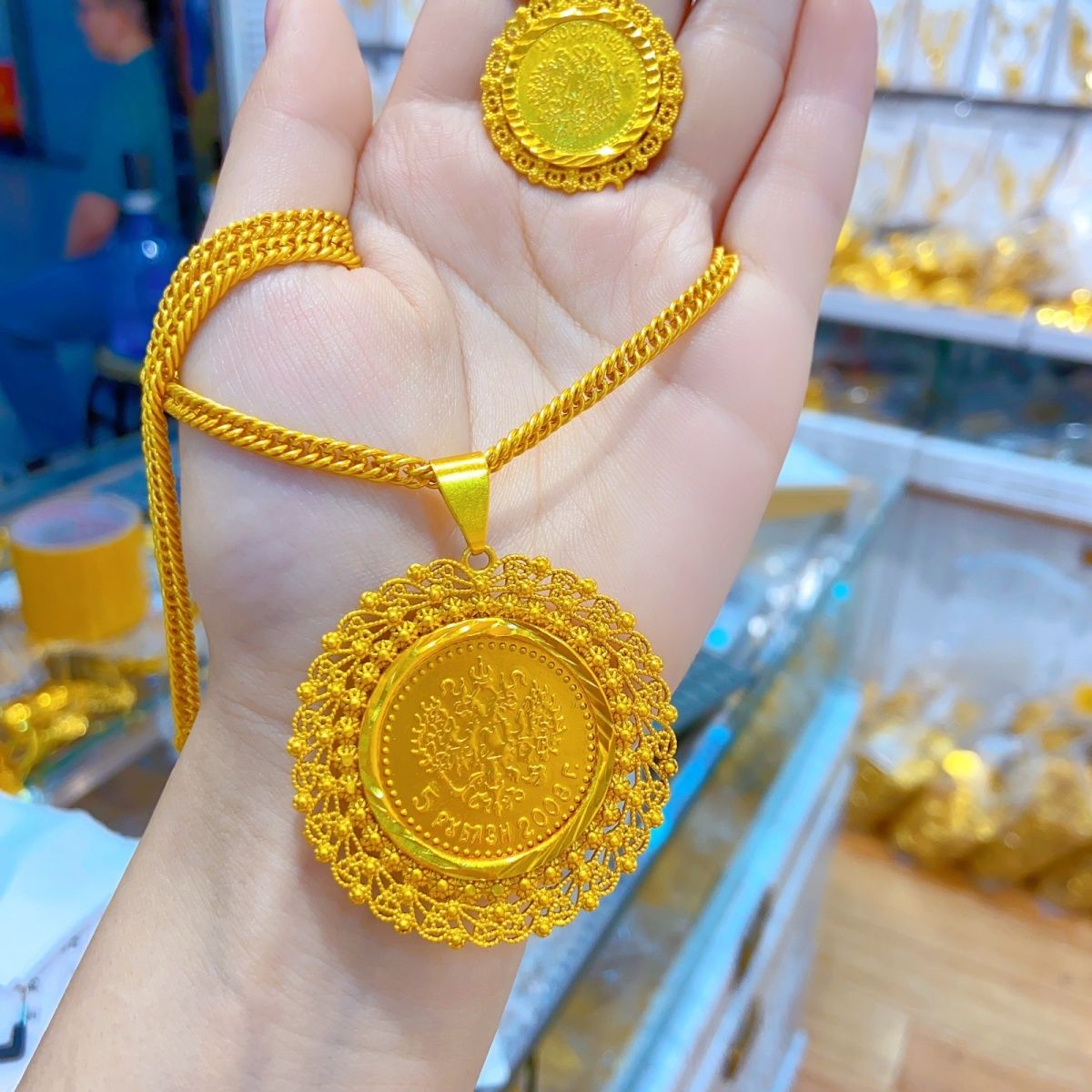 Nowy 24K pozłacany Dubai biżut – Women Accessories Dubai recenzja i cena