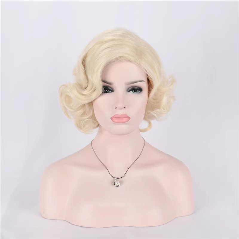 Syntetyczna Krótka Kręcona Per – Women'S Accessories In The 1950S recenzja i cena