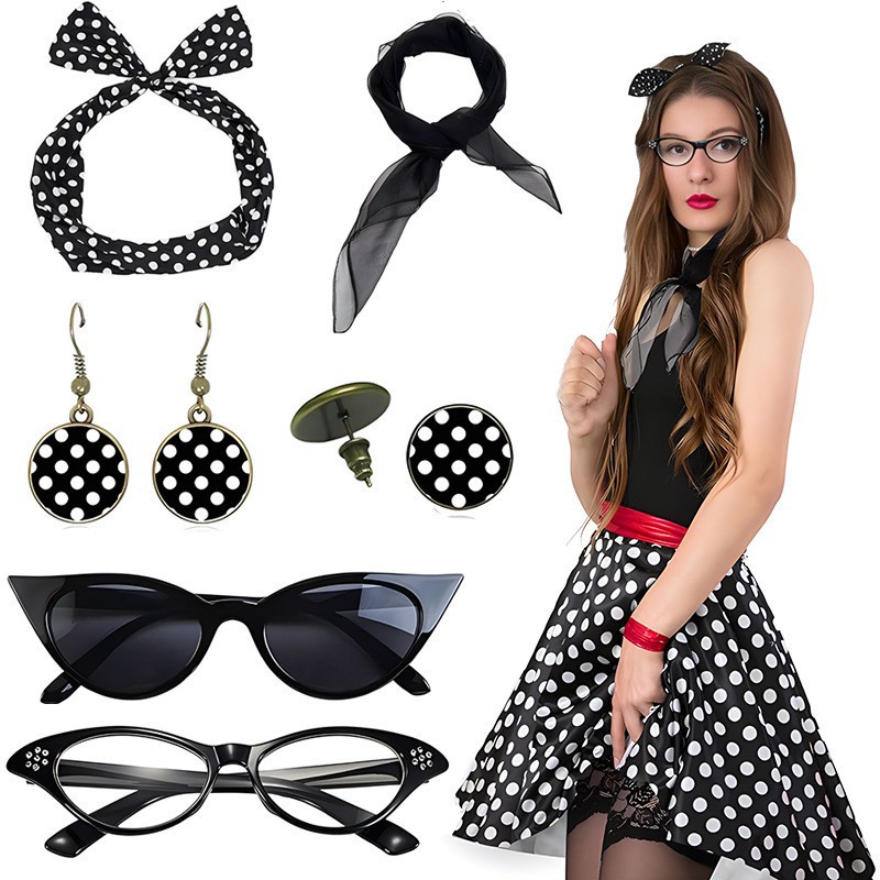 Zestaw akcesoriów na karnawał  – Women'S Accessories In The 1950S recenzja i cena