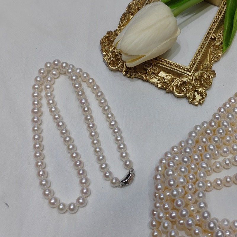 Naszyjnik z naturalnych pereł  – Women'S Accessories Manufacturers recenzja i cena