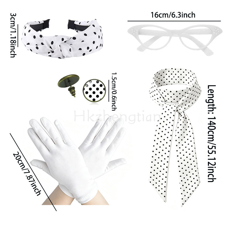 Zestaw akcesoriów w stylu retr – Women'S Accessories In The 1950S recenzja i cena