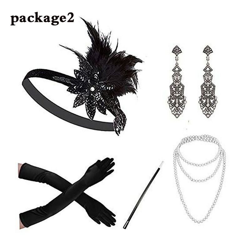 1920s Cosplay Halloween Gatsby – Women'S Accessories In The 1920S recenzja i cena